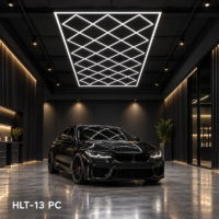 Hexagon Led Lighthing With Border HLT-13-PC White