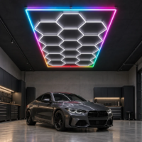 Hexagon Led Lighthing With Border HLT-14-PC RGB